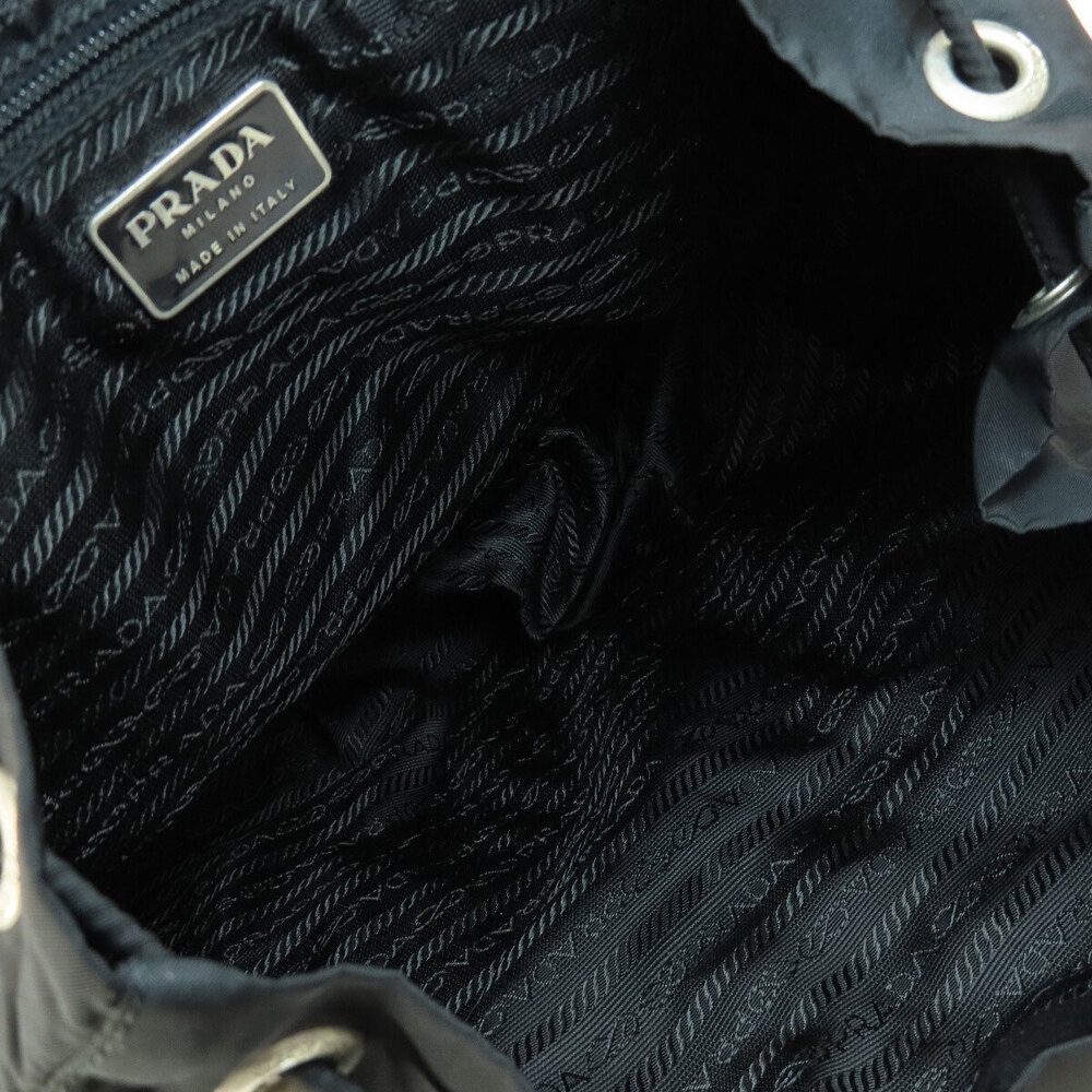 Prada logo Backpack Rucksack Daypack - Picture 5 of 11